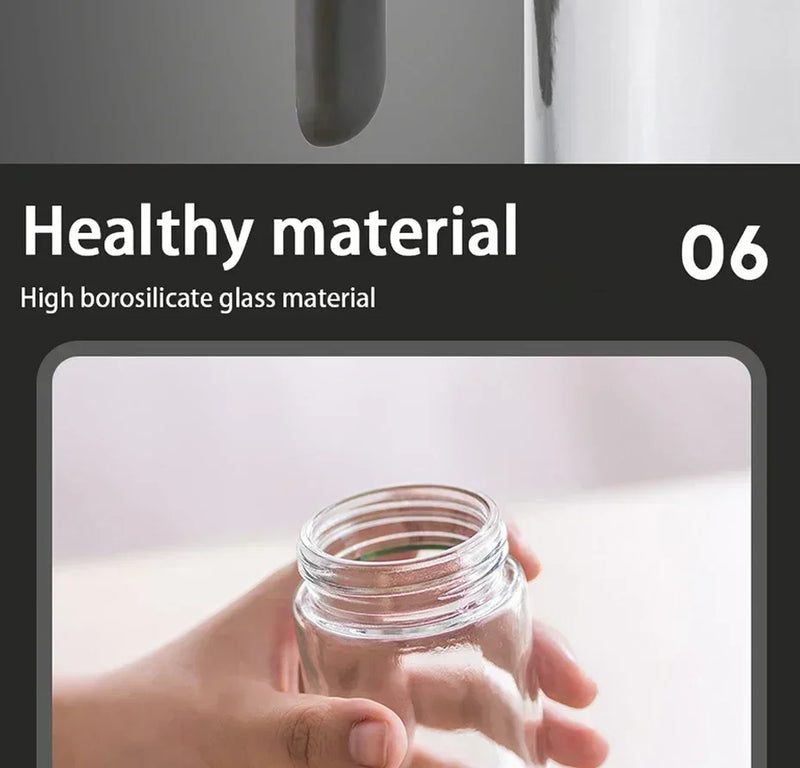 250ml Oil Spray Bottle High Borosilicate Glass Cooking Oil Dispensers Olive Oil Sprayer Mister for Air Fryer Salad Baking