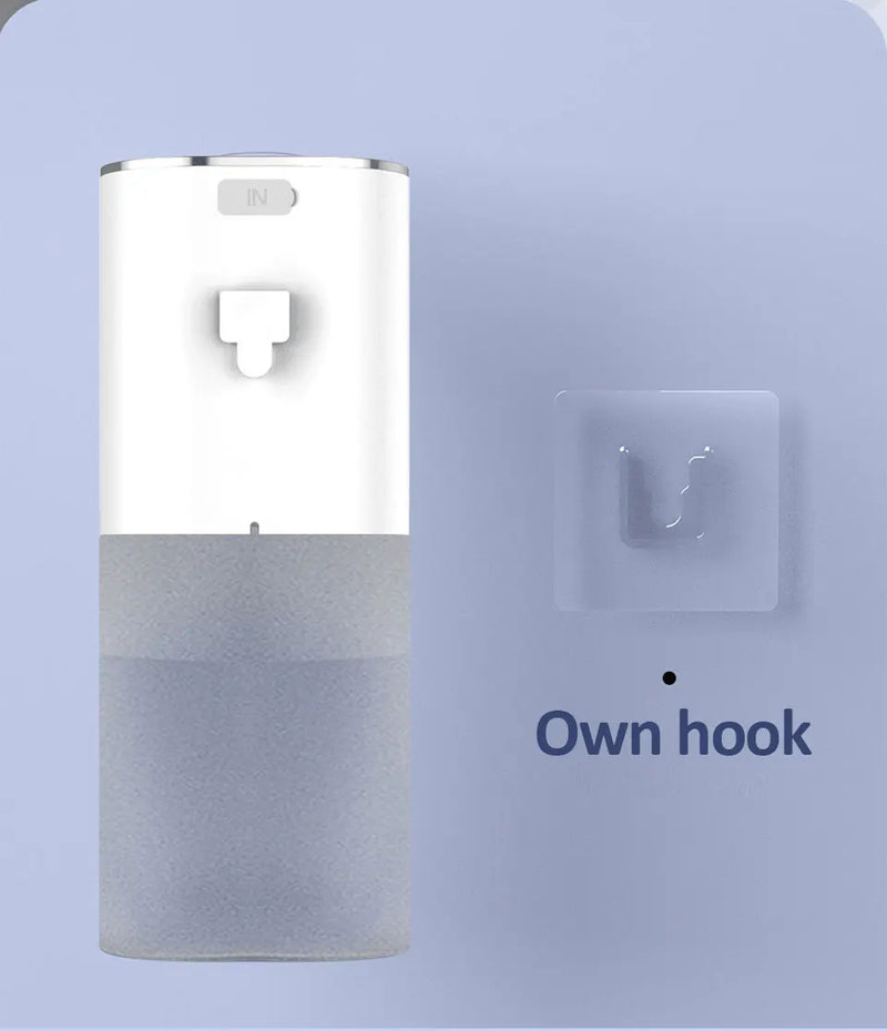 Automatic Soap Dispensers 400ml 4-Gears Adjustable Bathroom Smart Washing Hand Machine USB Rechargeable Touchless Hand Sanitizer