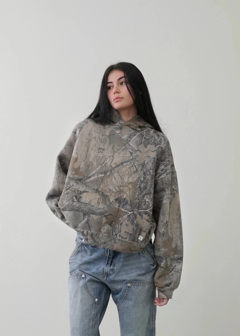 Tatiana Haven Y2K Retro Camo Hoodie – Oversized Unisex Streetwear Pullover Sweatshirt