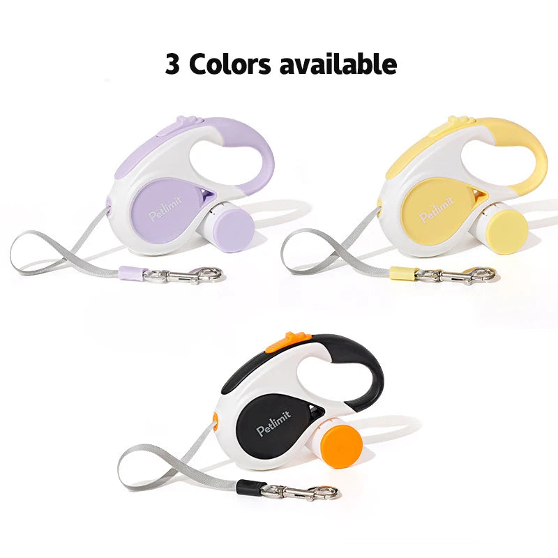 Automatic Retractable Dog Leash 3M/5M Extendable Rope For Outdoor Travel Walking Hiking Small Dogs Traction Rope Cat Lead