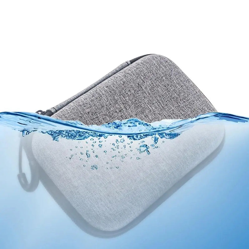 Carrying Case for PLAUD NotePin Voice Recorder Carrying Bag for PLAUD NotePin AI Voice Recorder Nylon Zipper Storage Bag Gray