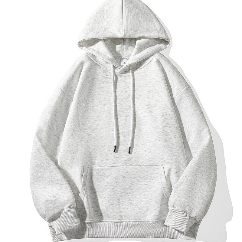 Tatiana Haven Unisex Oversized Fleece Hoodie – Heavyweight Cotton Pullover for Autumn & Winter Streetwear