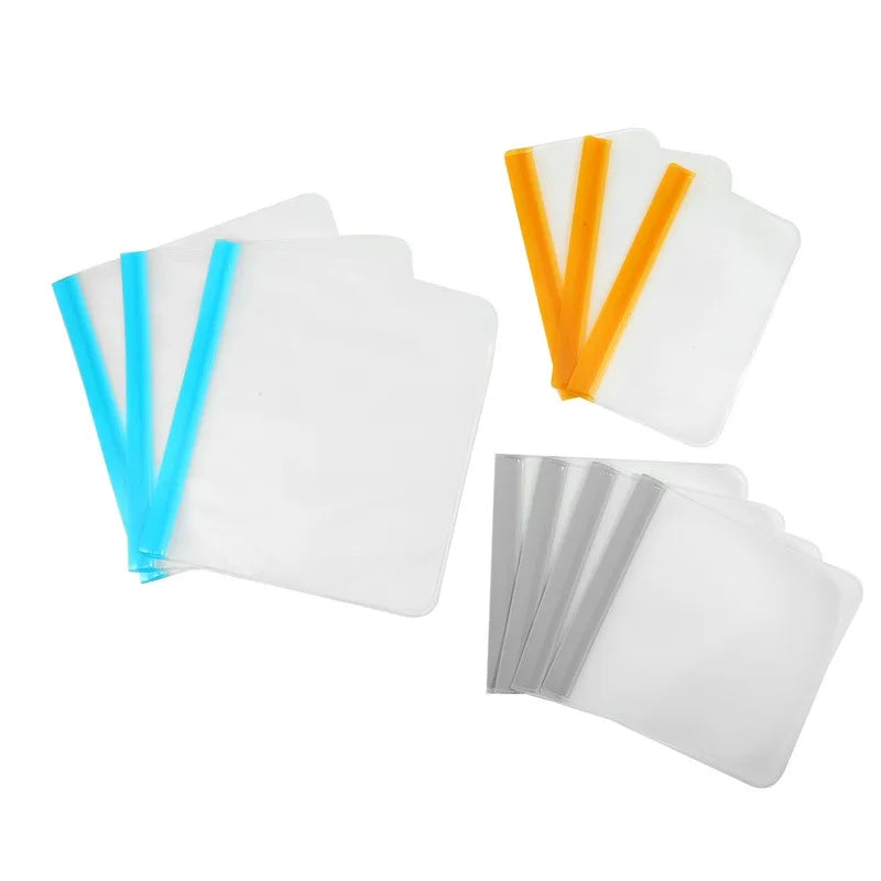 3/5pcs Silicone Food Storage Bag Reusable Up Zip Shut Bag Leakproof Fresh Bag Food Storage Bag Fresh Wrap Ziplock Bag