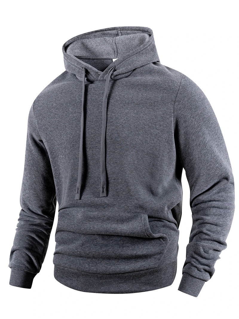 Men’s and Women’s Casual Hoodie – Loose Fit Long Sleeve Pullover Sweatshirt for Spring and Autumn