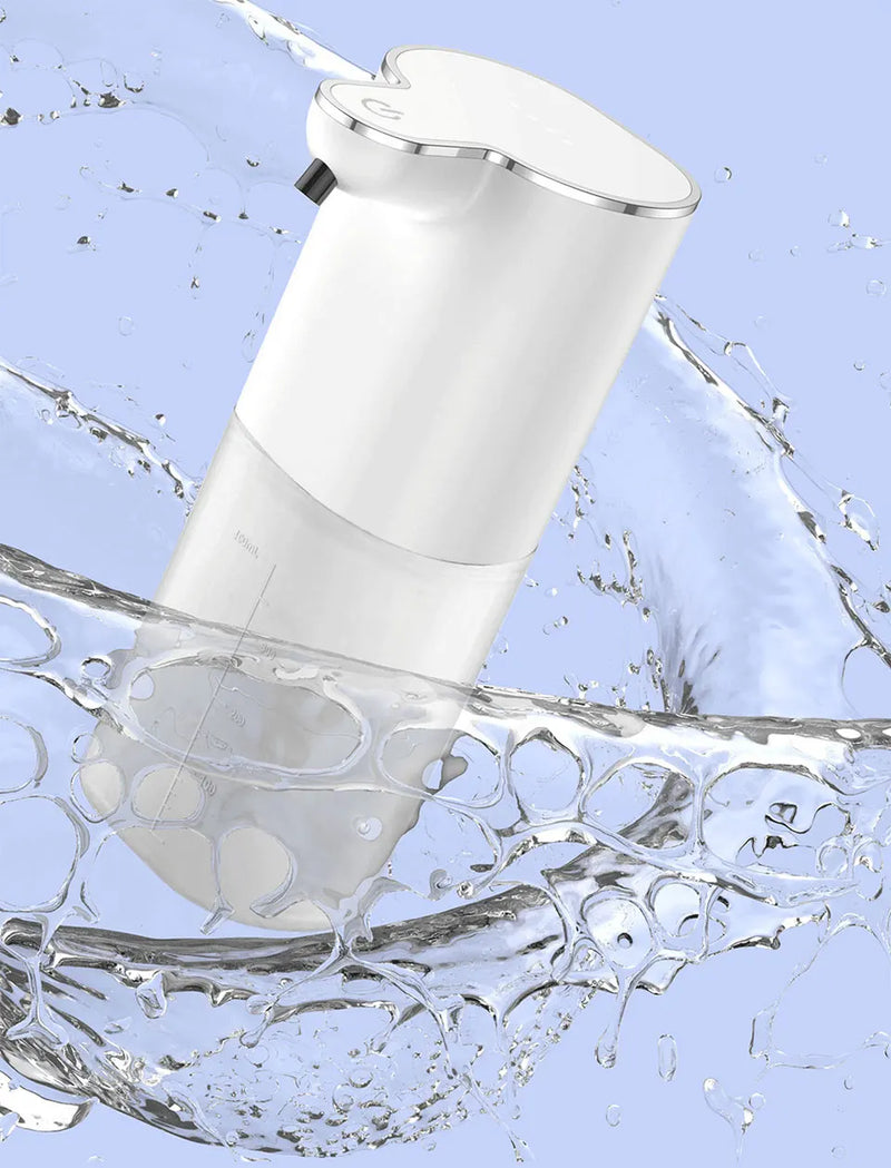 Automatic Soap Dispensers 400ml 4-Gears Adjustable Bathroom Smart Washing Hand Machine USB Rechargeable Touchless Hand Sanitizer