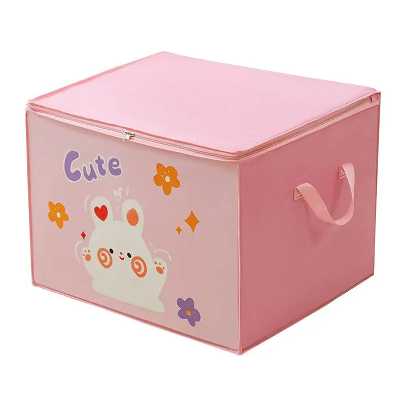 Folding Storage Basket Linen Storage Fabric Wardrobe Bedroom Closet Laundry Toys Basket Clothes Organizer Storage Box