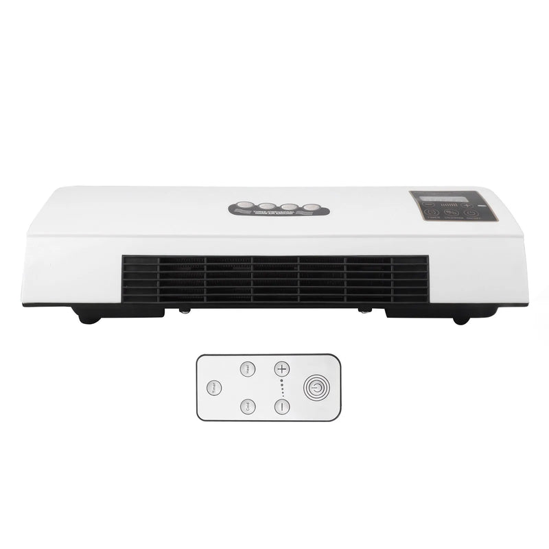 Electric Wall Heaterr Wall Mounted Hot Fan Small Heater Fan Portable Wall Mounted Electric Heater Hot Fan for Bathroom Bedroom