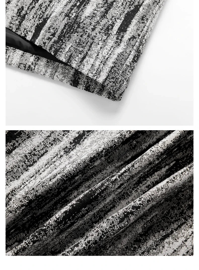 Elegant Denim Jackets Women 2025 Korean New luxury Coat Chic Print Women&