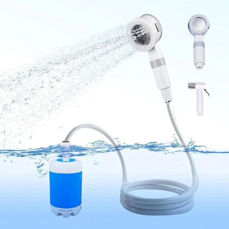 Portable Rechargeable Outdoor Shower | Compact Handheld Camping Shower