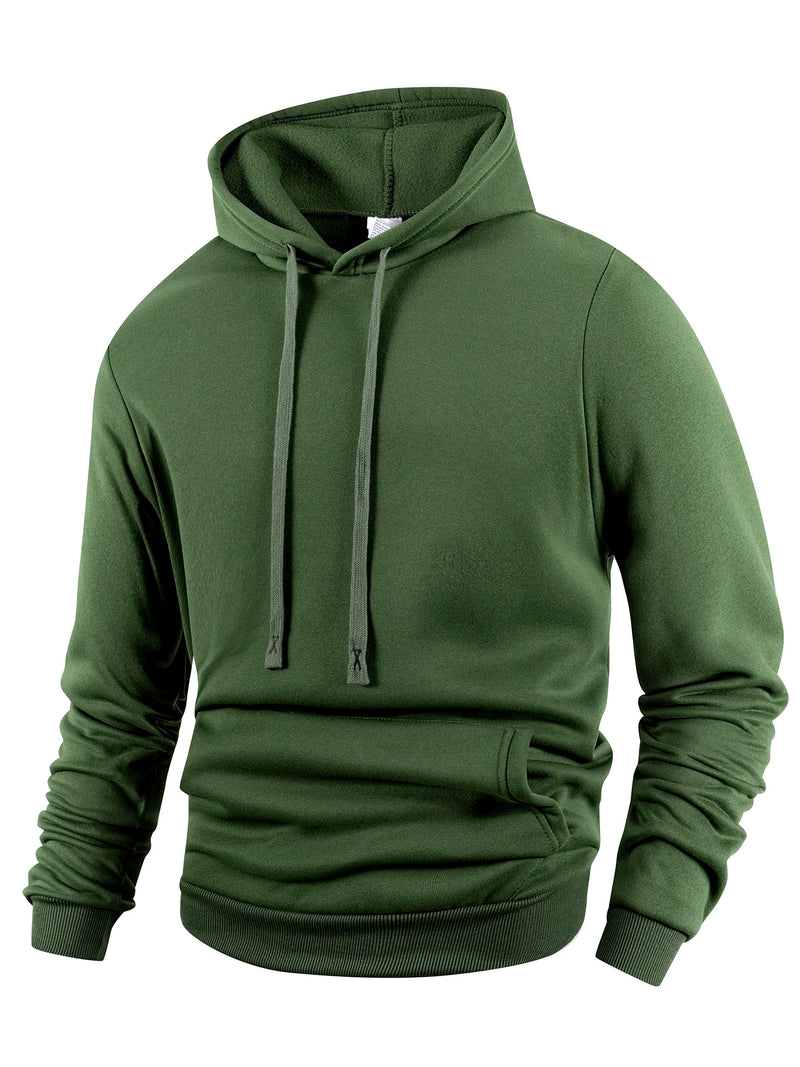 Men’s and Women’s Casual Hoodie – Loose Fit Long Sleeve Pullover Sweatshirt for Spring and Autumn