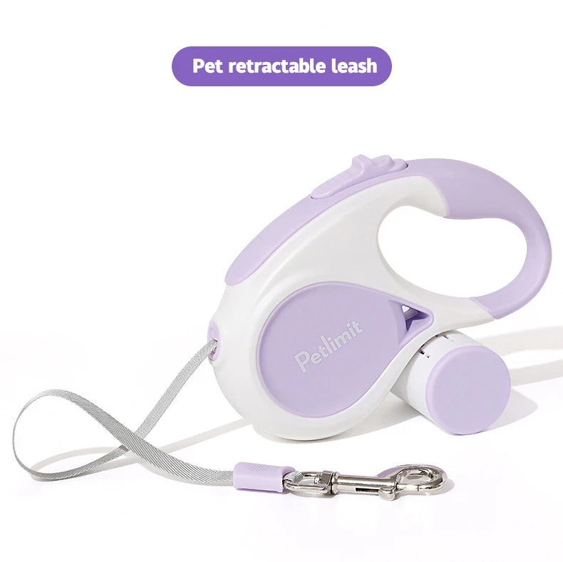 Automatic Retractable Dog Leash 3M/5M Extendable Rope For Outdoor Travel Walking Hiking Small Dogs Traction Rope Cat Lead