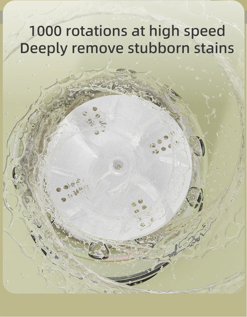 Mini Household Electric Washing Cup Underwear Socks Small Wireless Charging Washing Machine Pet clothes washing machine