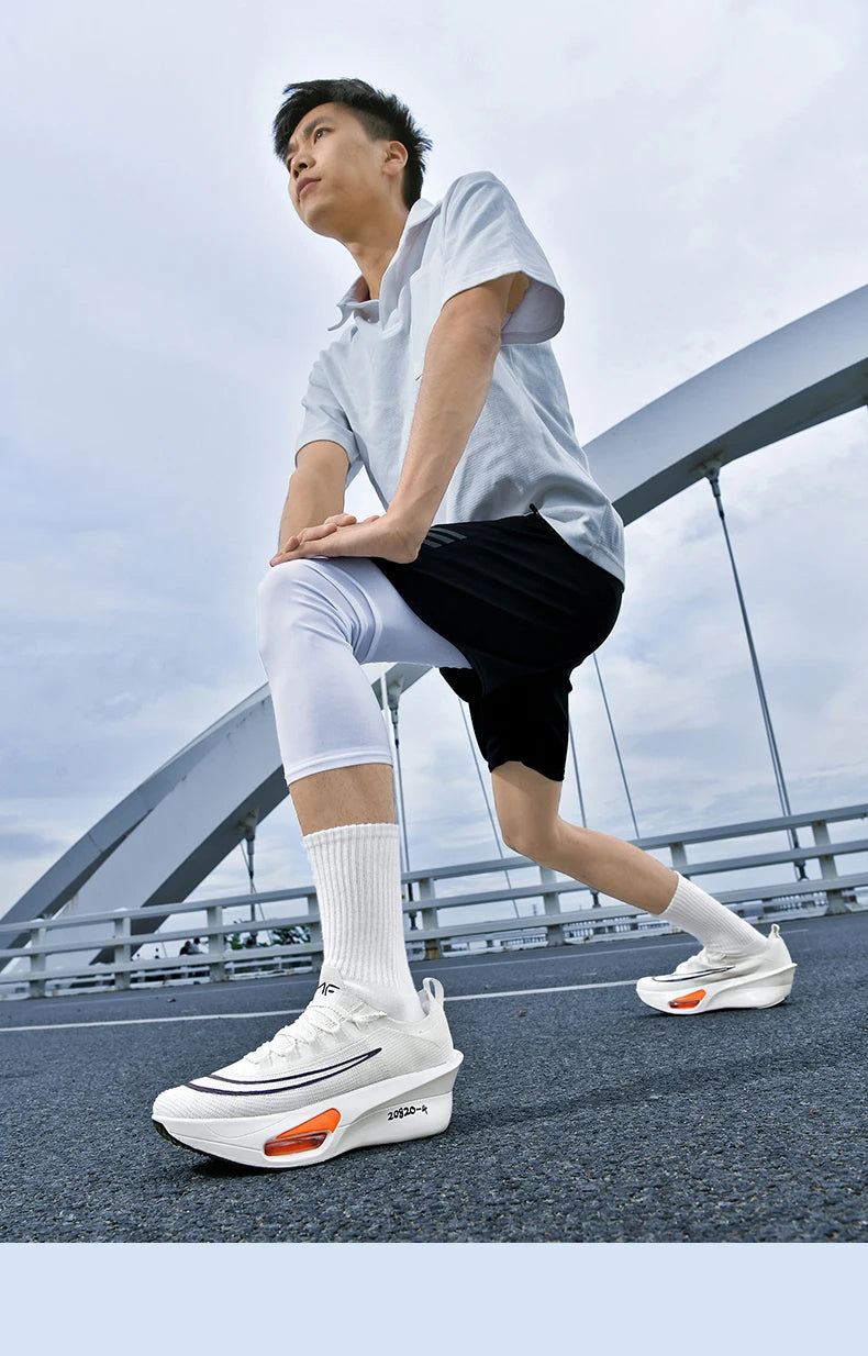 Casual Sneakers Air Cushion Running Shoes Jogging Marathon Men Sports Breathable Lightweight Comfortable Nonskid Leisure Sneaker