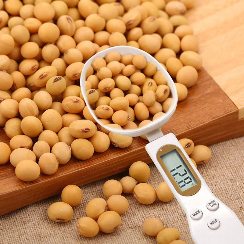 USB Charging Measuring Spoon Scales Electronic Digital Gramera Dimensional Weighing for Powder Flour Kitchen Tool