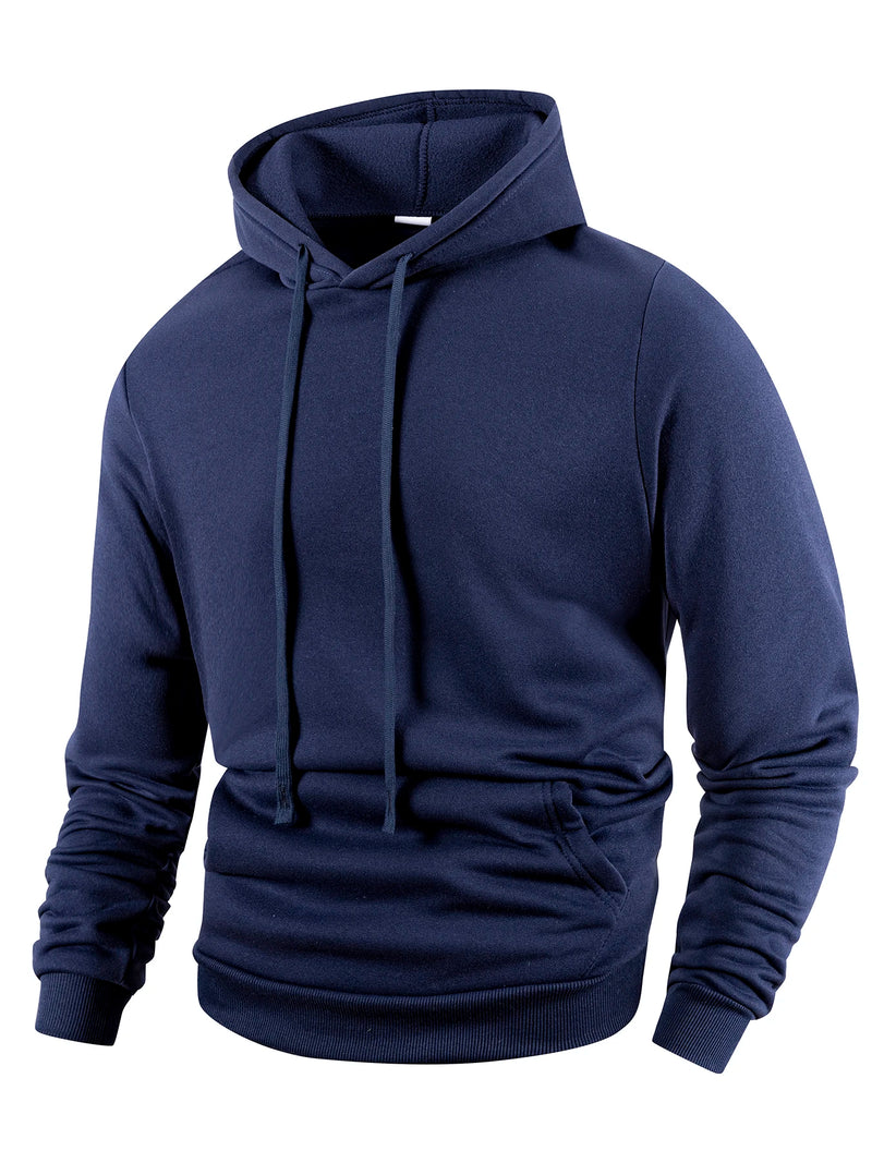 Men’s and Women’s Casual Hoodie – Loose Fit Long Sleeve Pullover Sweatshirt for Spring and Autumn