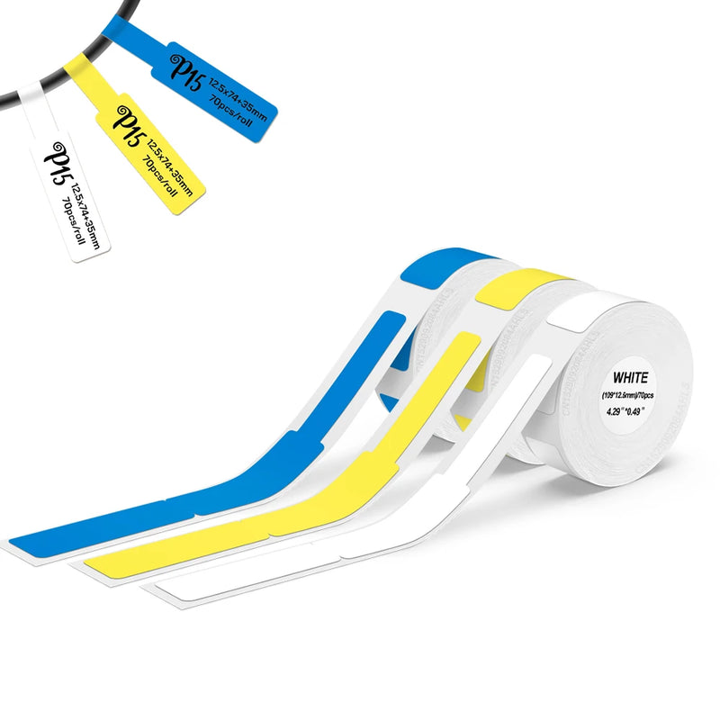 Wireless Bluetooth Label Printer Portable Thermal Printer Marklife P15 Inkless Labeling Machine Mini Label Maker P15 Sticker