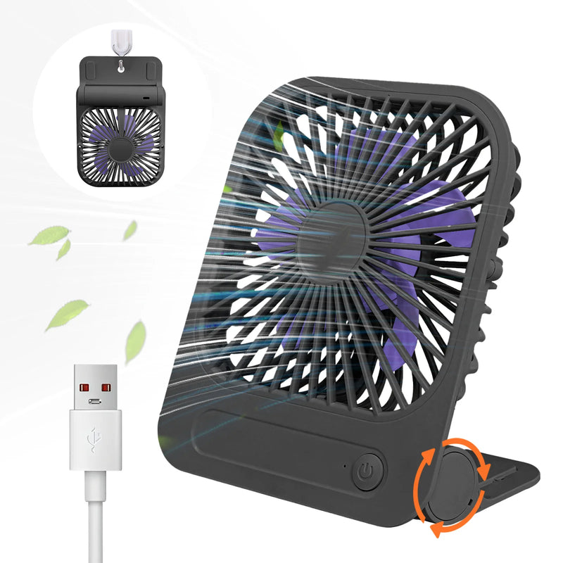 Eary Magnetic Wall Fan With 1200mAh Battery 4 Wind Speed Strong Airflow Ventilador Fan Mount for Kitchen Gym Cruise Ship Cabins