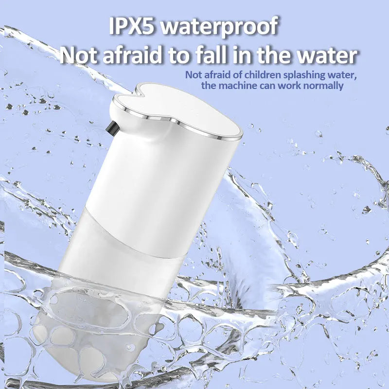 Automatic Soap Dispensers 400ml 4-Gears Adjustable Bathroom Smart Washing Hand Machine USB Rechargeable Touchless Hand Sanitizer