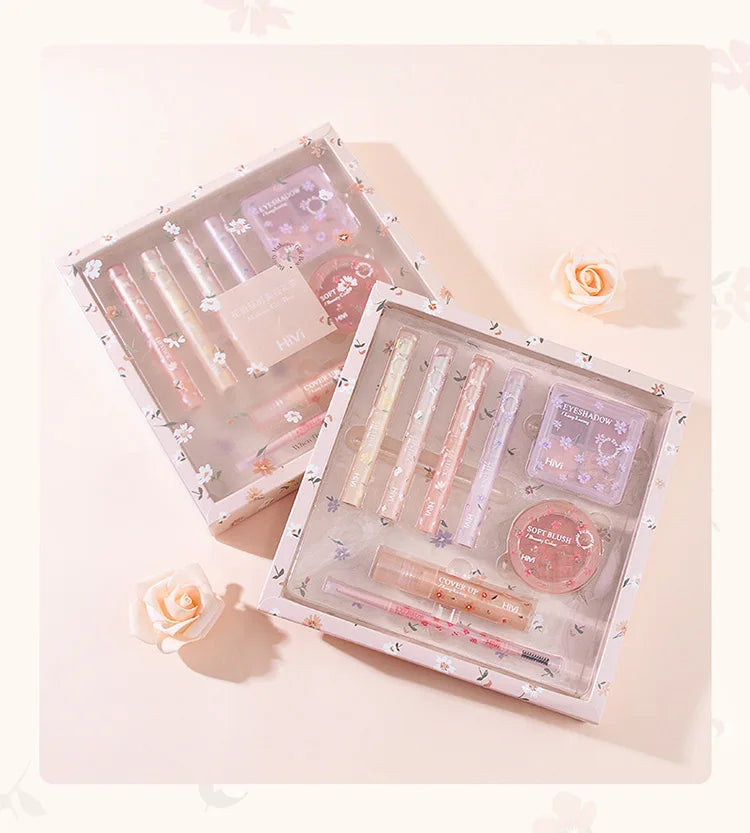 Tatiana Haven 8-Piece Makeup Set – Lipstick, Concealer, Eyeshadow, Eyebrow & Blush Beauty Kit