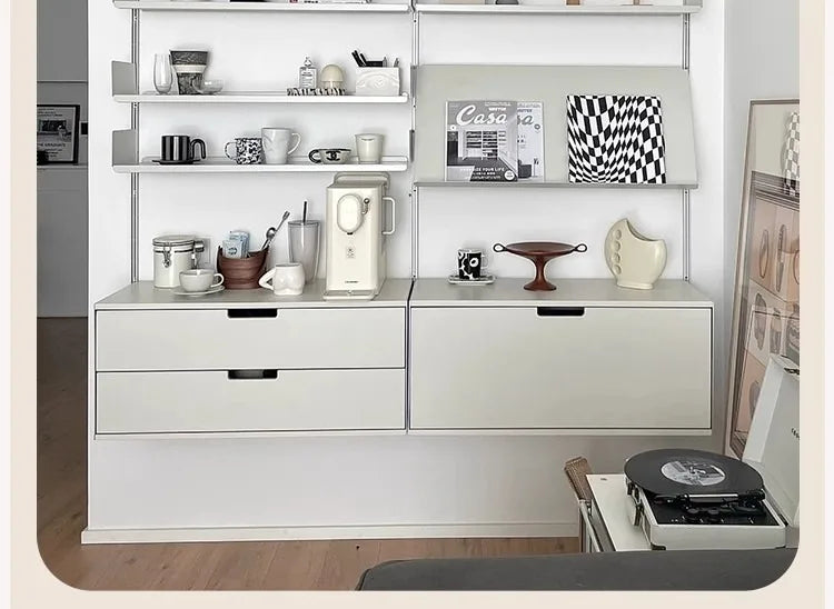 Floating Wall Shelf Metal Rack Organizers Storage Shelves on Wall Living Room Cabinets Plate Rack Storage Holders Home Supplies