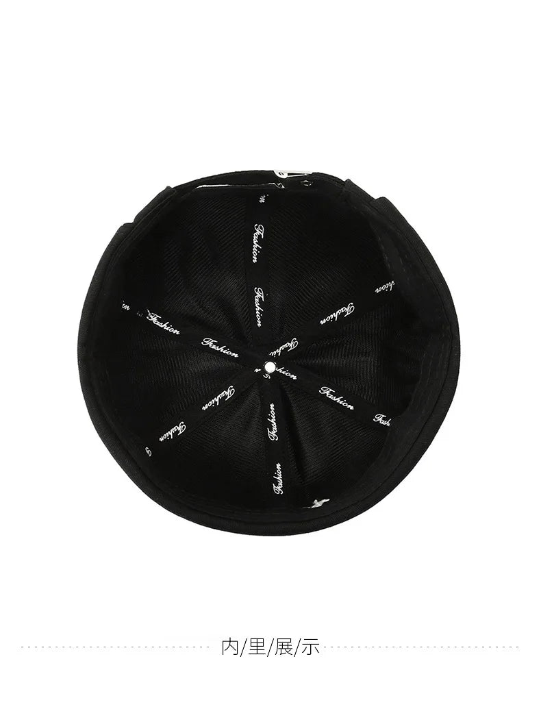 Tatiana Haven Unisex Brimless Cotton Beanie – Hip Hop Streetwear Hat for Spring & Autumn