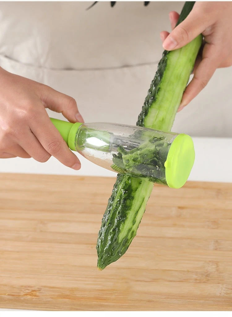 Fruit Peeler with Storage Box for Household Peeling Storage Kitchen Special Anti-splash Fruit and Vegetable Peeler