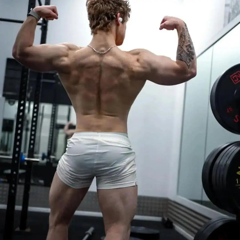 2025 New Sport Shorts Men Gym Workout Running Shorts Bodybuilding Joggers Summer Fitness Training Jogging Short Pants Male Beach