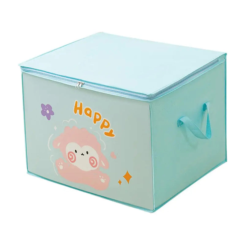 Folding Storage Basket Linen Storage Fabric Wardrobe Bedroom Closet Laundry Toys Basket Clothes Organizer Storage Box