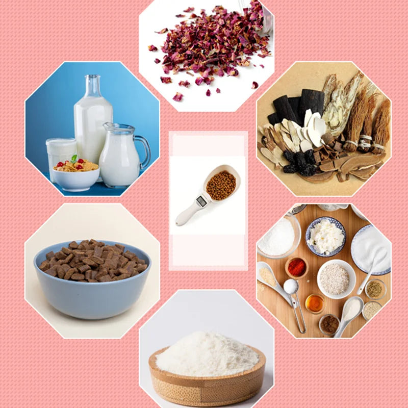 Kitchen Digital Food Measuring Spoon Scale Pet Food Measuring Spoon Scale Suitable For Cat And Dog Food Measuring Flour Spoon  ﻿