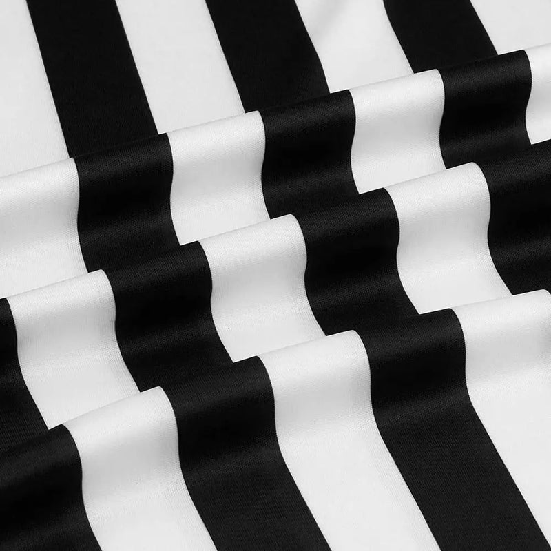 Striped Referee Shirt Men&