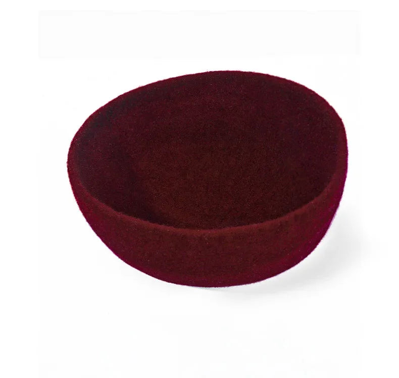 Tatiana Haven Men’s Wool Beret – Vintage Felt Fedora Hat for Casual & Classic Style