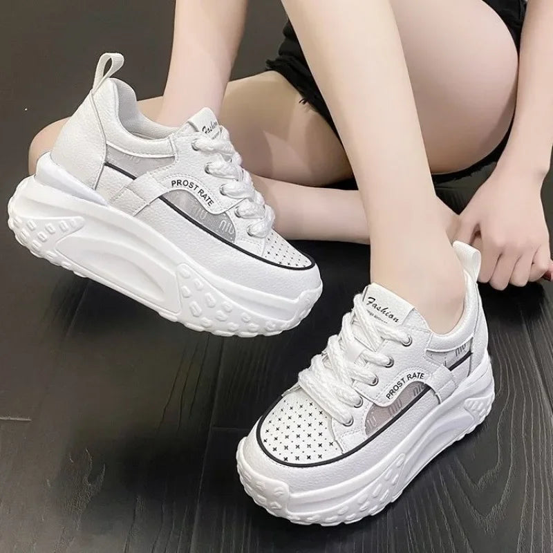 Popular Elder Shoes 2024 Summer New Versatile Mesh Breathable Women&