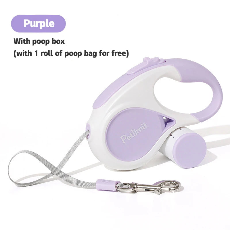 Automatic Retractable Dog Leash 3M/5M Extendable Rope For Outdoor Travel Walking Hiking Small Dogs Traction Rope Cat Lead