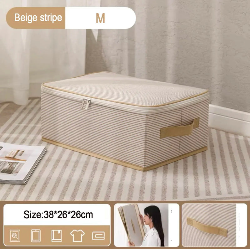 Collapsible Storage Boxes, Foldable Organizer, Bedding Small Toy, Clothes Boot, Shoe, Underwear Basket, Cubes Organizer