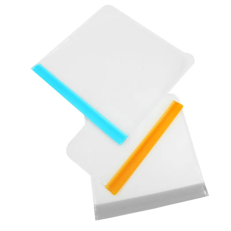 3/5pcs Silicone Food Storage Bag Reusable Up Zip Shut Bag Leakproof Fresh Bag Food Storage Bag Fresh Wrap Ziplock Bag