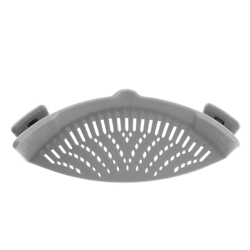 JJYY Universal Silicone Clip-on Pan Pot Strainer Anti-spill Pasta Pot Strainer Food Grade Rice Fruit Colander Strainer