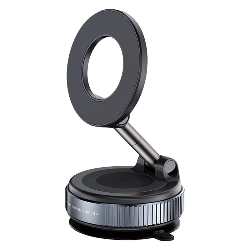 Magnetic Vacuum Car Mount Phone Holder Vacuum Suction Cup Car Phone Stand Universal GPS Navigation Stand for Car Smooth Surfaces