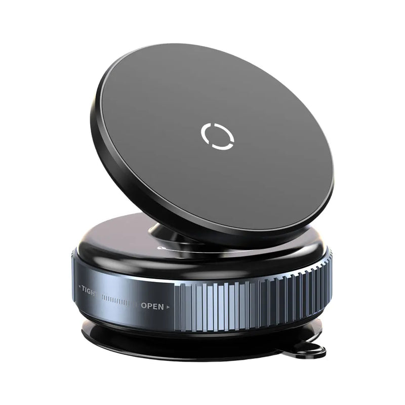 Magnetic Vacuum Car Mount Phone Holder Vacuum Suction Cup Car Phone Stand Universal GPS Navigation Stand for Car Smooth Surfaces