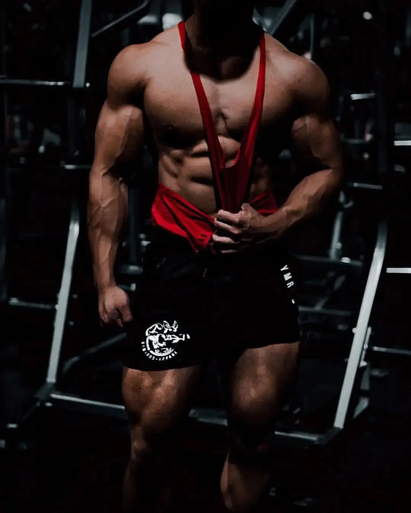 2025 New Sport Shorts Men Gym Workout Running Shorts Bodybuilding Joggers Summer Fitness Training Jogging Short Pants Male Beach