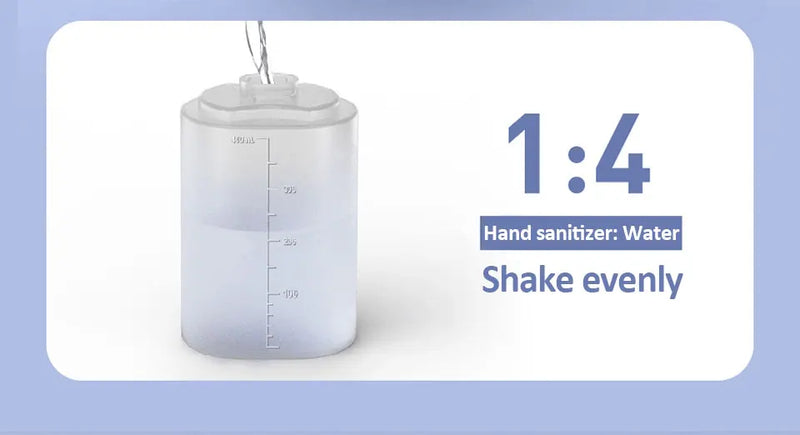 Automatic Soap Dispensers 400ml 4-Gears Adjustable Bathroom Smart Washing Hand Machine USB Rechargeable Touchless Hand Sanitizer