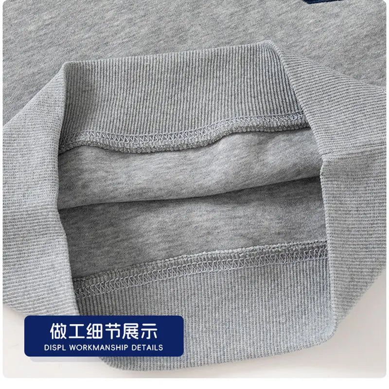 Boys’ Trendy Casual Sweatshirt – Long Sleeve Toddler Hoodie for Autumn Fashion