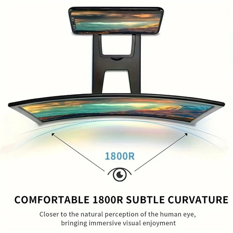 12 Inch Mobile Phone Screen Amplifier 3D Magnifying Glass Stand Magnifier HD Video Amplifier Phone Stand Enlarged Screen Bracket