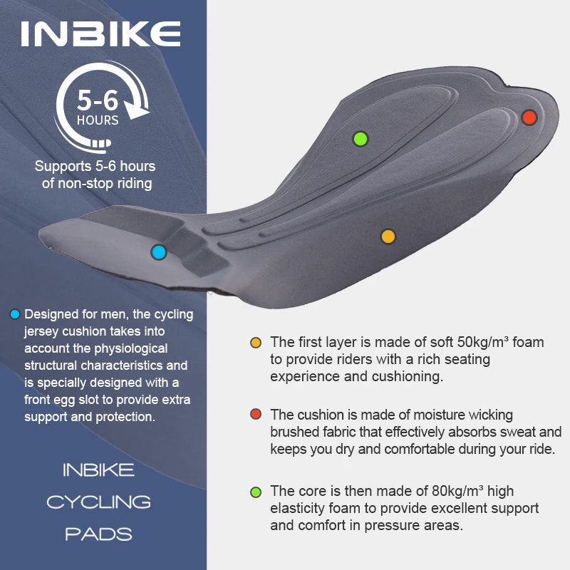 INBIKE Cycling Shorts Men&