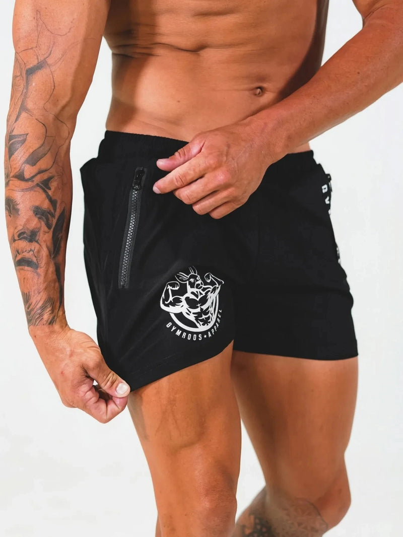 2025 New Sport Shorts Men Gym Workout Running Shorts Bodybuilding Joggers Summer Fitness Training Jogging Short Pants Male Beach