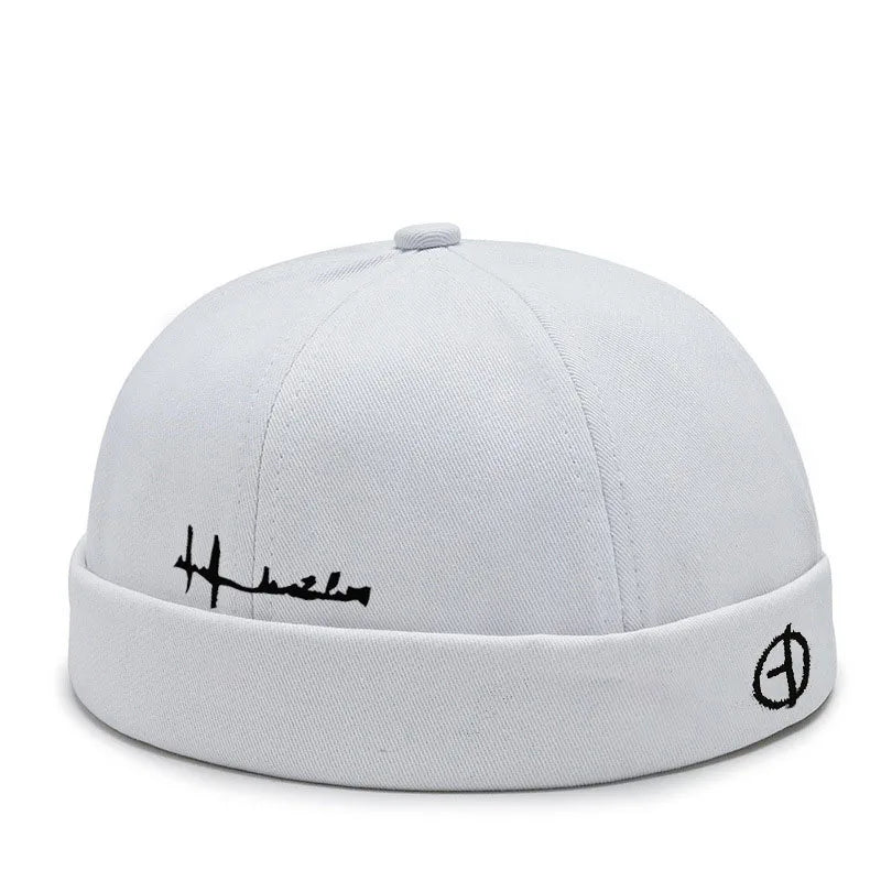 Tatiana Haven Unisex Brimless Cotton Beanie – Hip Hop Streetwear Hat for Spring & Autumn