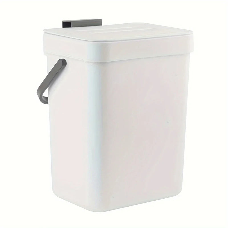 Kitchen Waste Bin Small Kitchen Compost Bin 3L Kitchen Waste Bin Household Countertop Container with Lid for Rubbish Composter