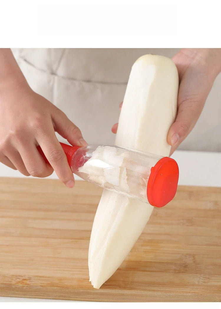 Fruit Peeler with Storage Box for Household Peeling Storage Kitchen Special Anti-splash Fruit and Vegetable Peeler