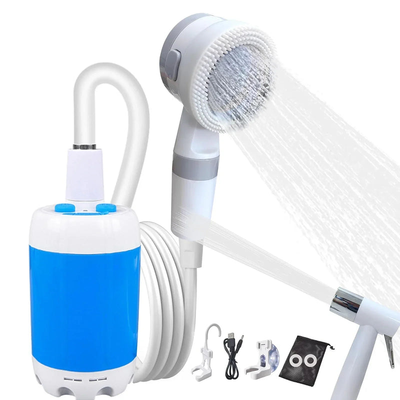 Portable Rechargeable Outdoor Shower | Compact Handheld Camping Shower