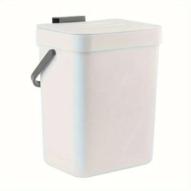 Kitchen Waste Bin Small Kitchen Compost Bin 3L Kitchen Waste Bin Household Countertop Container with Lid for Rubbish Composter