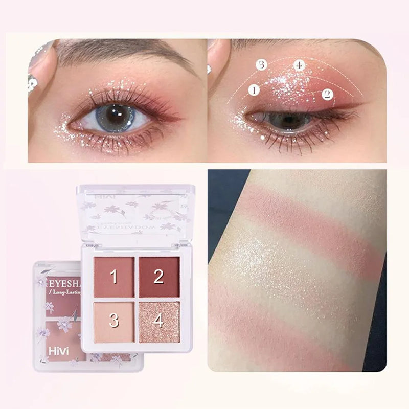 Tatiana Haven 8-Piece Makeup Set – Lipstick, Concealer, Eyeshadow, Eyebrow & Blush Beauty Kit